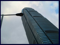 Two International Finance Center (2IFC), the tallest building on Hong Kong Island (90 floors)